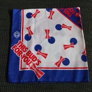Budweiser vintage bandana